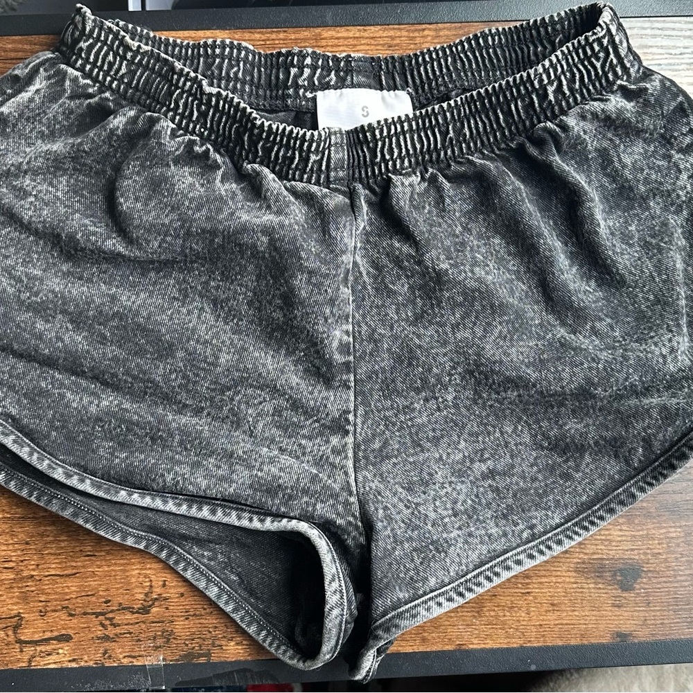 American Apparel Denim Line Acid Wash Vintage RARE shorts Small